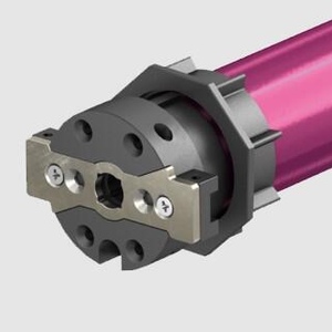 Внутривальный электропривод с механической системой концевых выключателей