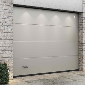 Секционные ворота Prestige цвет RAL9007 Серо-алюминиевый