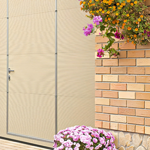 Секционные ворота Trend цвет RAL1015 Слоновая кость