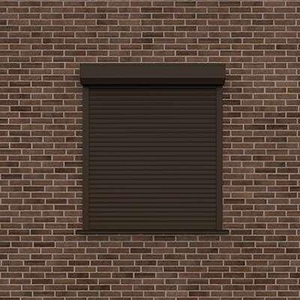 Роллеты Security цвет Шоколадно-коричневый