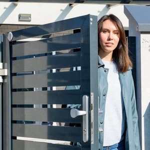 Калитка Prestige с заполнением алюминий