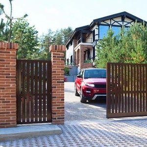 Калитка серии Prestige с заполнением алюминий