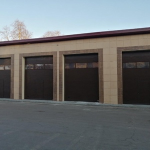 Промышленные ворота ProTrend цвет RAL8017 Шоколадный