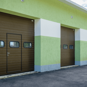 Промышленные ворота ProPlus цвет RAL8014 Коричневый