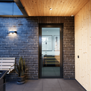 Классическая алюминиевая дверь