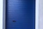 Секционные ворота цвет RAL5010 Синий