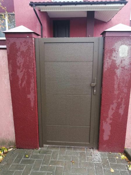 Устаовка откатных ворот Prestige