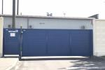 Откатные ворота в цвете RAL5010 Синий