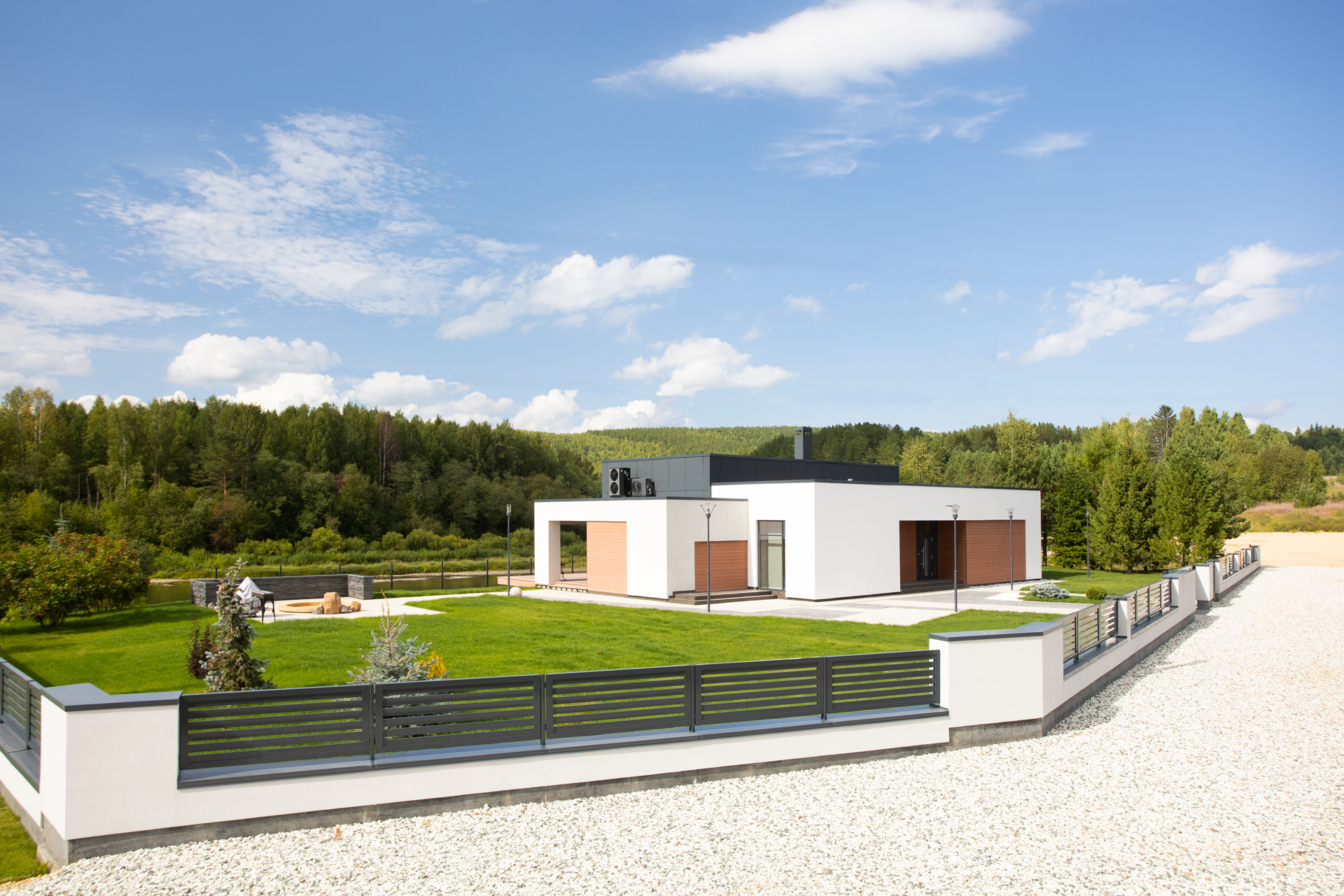 Забор для дома