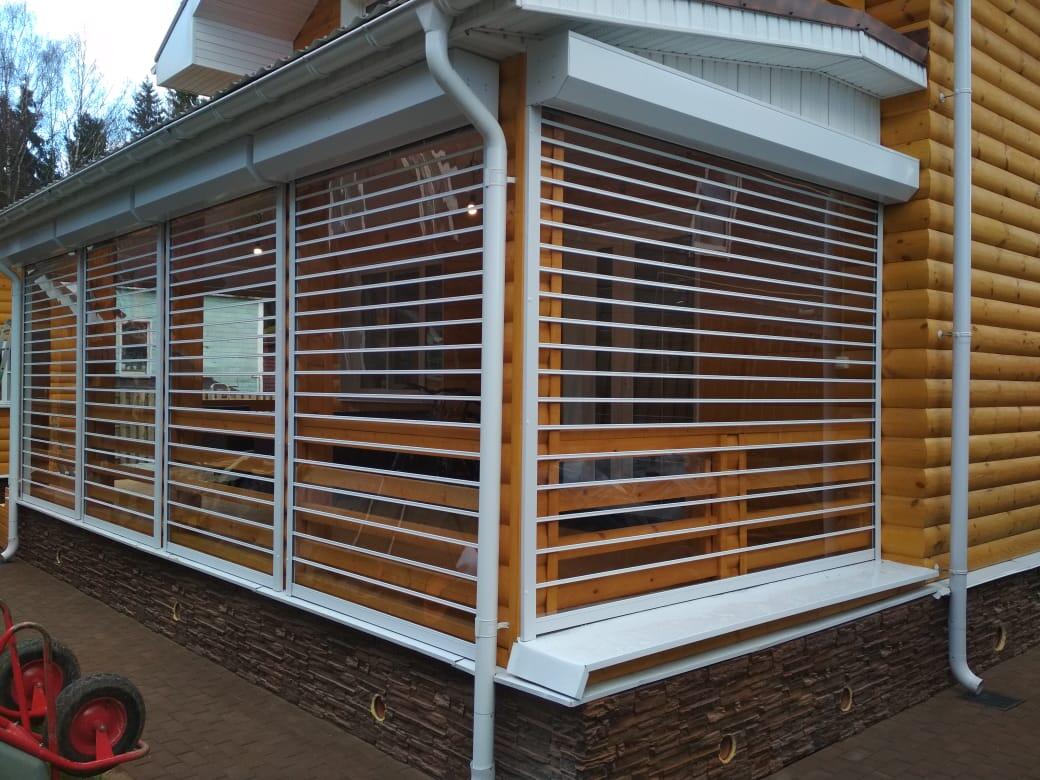 Прозрачные роллеты