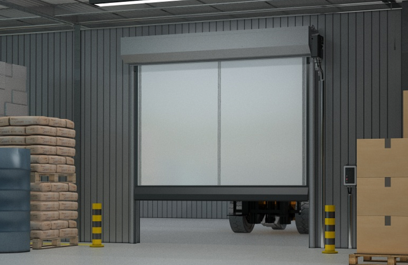 Рулонные скоростные ворота